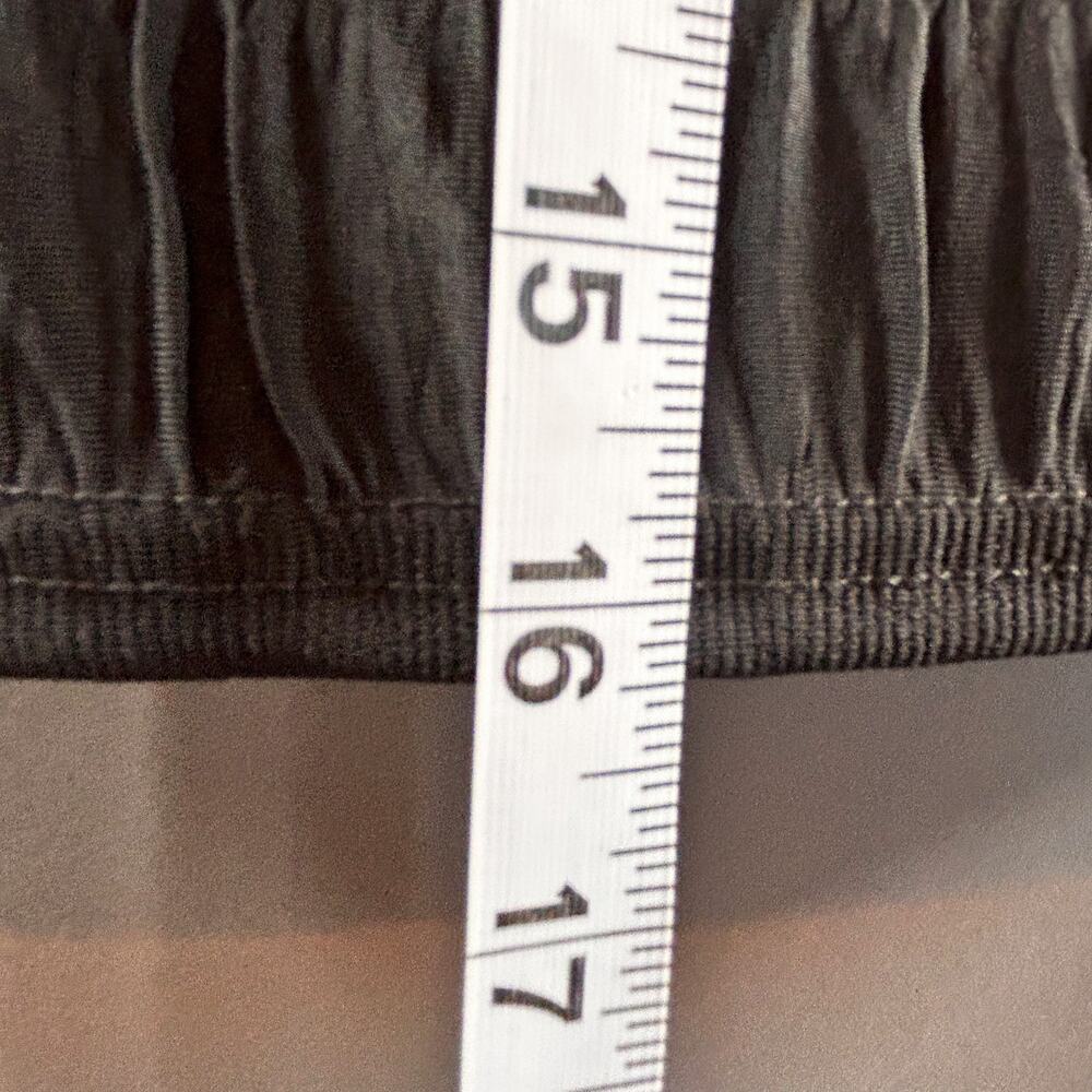 Y2K Style Black Feather Trim Coquette Goth Long Sleeve 90s 2000s Party Clubwear - Picture 5 of 5